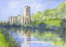 Fountains Abbey, Hand Signed