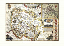 Old Map of Herefordshire -