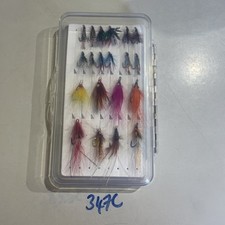 Vision Clear View Fly Box 20 Salmon & Sea Trout Double Flies
