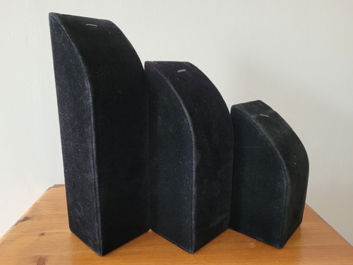 Set black velvet - black, finish