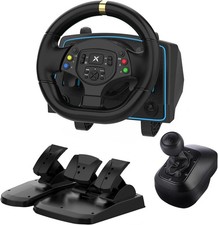 DOYO Gaming Racing Steering Wheel Pedals Shifter For PC PS4 PS3 Xbox Series X/S