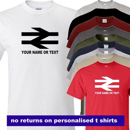 British rail shirt logo - rail, t
