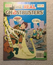 Marvel the Real Ghostbusters Comic Book Series Issue 107 30th June 1990