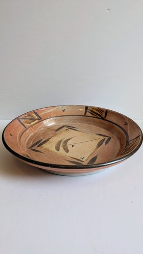 Vintage studio pottery shallow - studio,