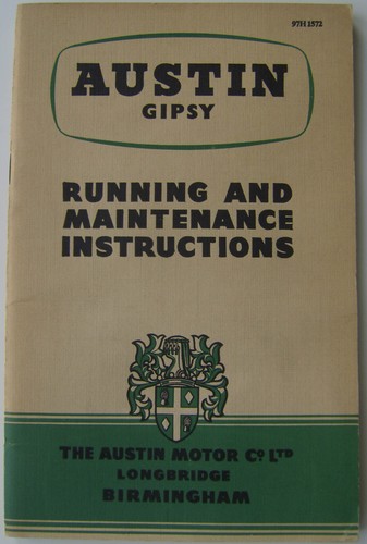 Austin gipsy 1958 original - 1958,