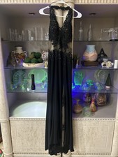 Black Tony Bowls Strapless Formal Dress. Size 4.  ￼