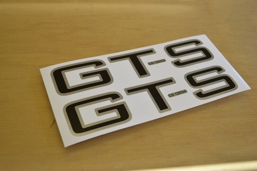 Abbey gts caravan stickers - gts,