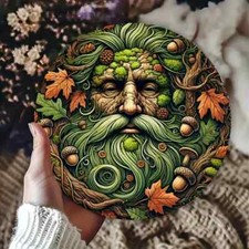 Pagan leafy green forest man - leafy,