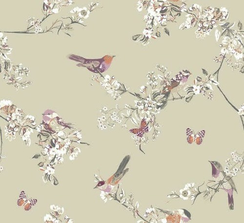 Beautiful birds sage green - beautiful,