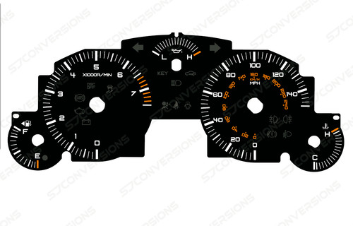 Mazda mx5 mk3 plain dial - mk3, cards