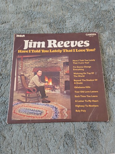Vinyl album jim - album, reeves