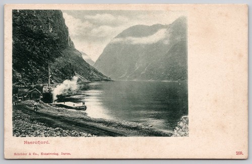 Naerofjord carte postale - naerofjord,