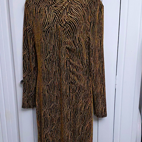 Next black gold animal print - animal,