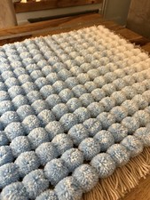 Baby Blanket/ Pom Pom Blanket
