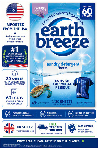 Earth breeze laundry detergent - earth,