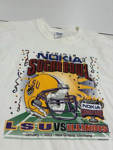 Vintage lsu tigers shirt large - vintage,