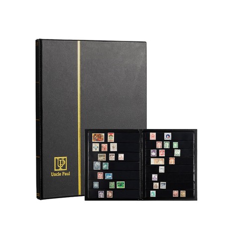 Stamp album mixed size pockets - album,