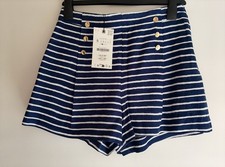 Zara Navy Blue & White Stripe
