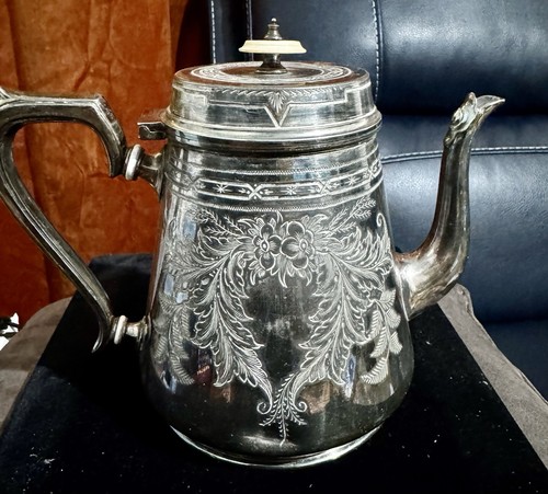 Antique victorian silver plate - victorian,
