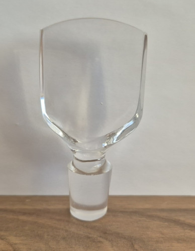 Antique clear hand blown - antique,