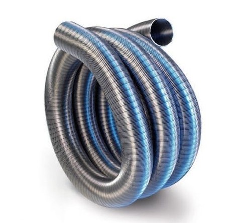 Stainless steel flexible - flexible, flue