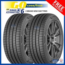 2X New 225 40 18 GOODYEAR EAGLE F1 ASYMMETRIC 6 92Y XL 225/40R18 2254018