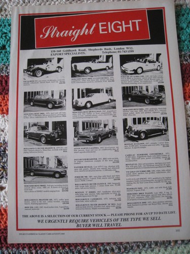 Straight eight export - straight,
