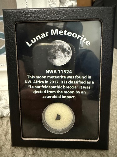 Genuine moon rock lunar - moon,