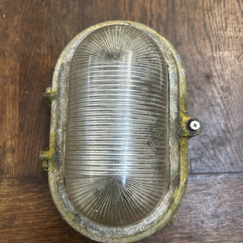 Vintage industrial bulkhead - vintage,