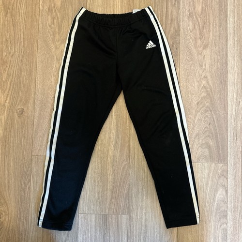 Boys black white adidas - black,