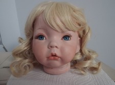 DOLLS WIG WITH LONG SOFT CURLS