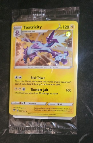 Pokemon sealed toxtricity - pokemon,