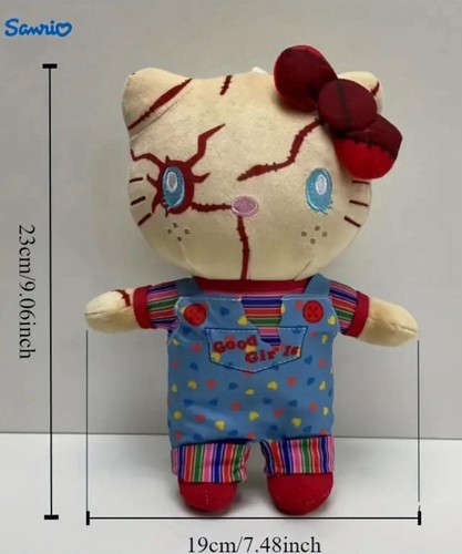 Hello kitty chucky child s - kitty, 9"