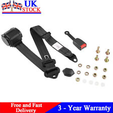 Universal Car Truck 3 Point Inertia Seat Belt E57 Kit Adjustable Safety Belts UK