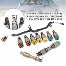 6HP28 Transmission Valve Body Repair Solenoid Kit 1068298047 For BMW 528i 740i U