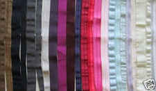 FOLD OVER ELASTIC  - VARIOUS COLOURS  3m 5m or 10m length Baby Headband 