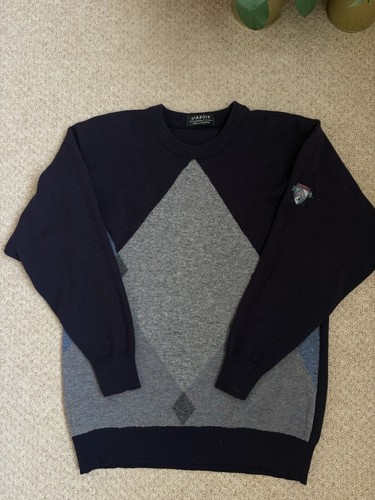 Vintage jaeger argyle diamond - argyle,