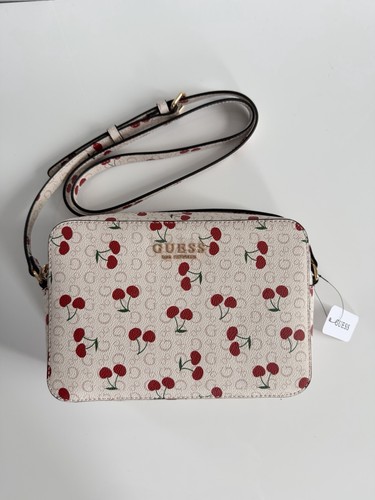 New guess beige cherry - new,