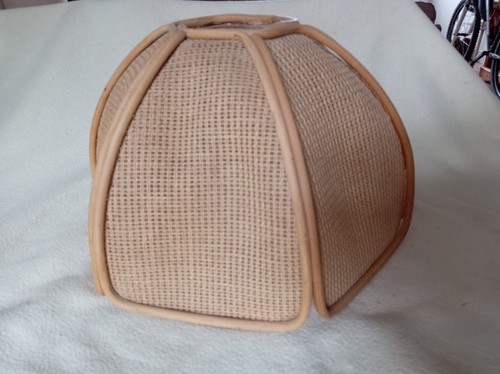 Vintage woven wicker rattan - wicker,