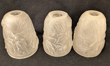 Set of 3 French Art Deco Satin