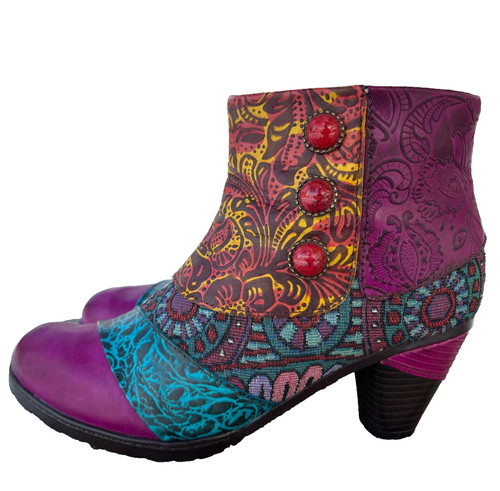 Socofy funky ankle - ankle, boots