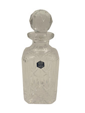 Stuart Crystal 30 Percent Lead Cut Glass Decanter with Stopper UK Made 