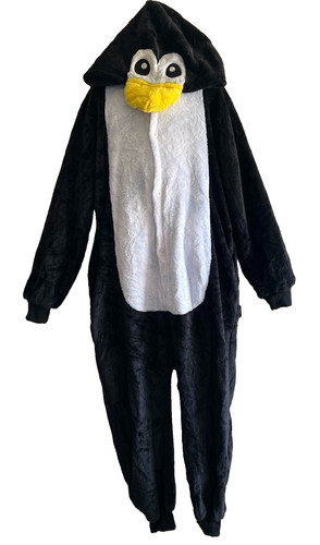 Penguin hoodie bodysuit - penguin,