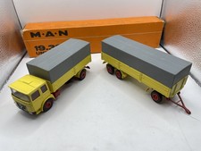 CONRAD-M.A.N. 19.320 UNTERFLUR MODEL LORRY AND TRAILER BOXED