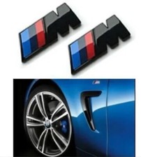 2x BMW M Sport Emblem Gloss