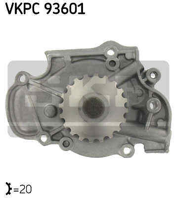 Water pump for honda - for, accord