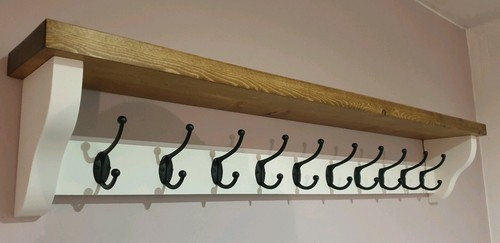 Coat rack shelf floating - coat,