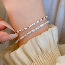 925 Sterling Silver Double