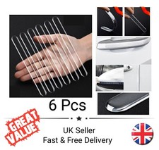6x Transparent Car Door Edge