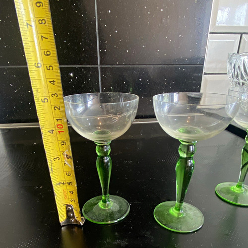 Vintage retro clear - clear, champagne